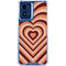 Autumn Heart Pattern Moto G 5G (2024) Clear Case